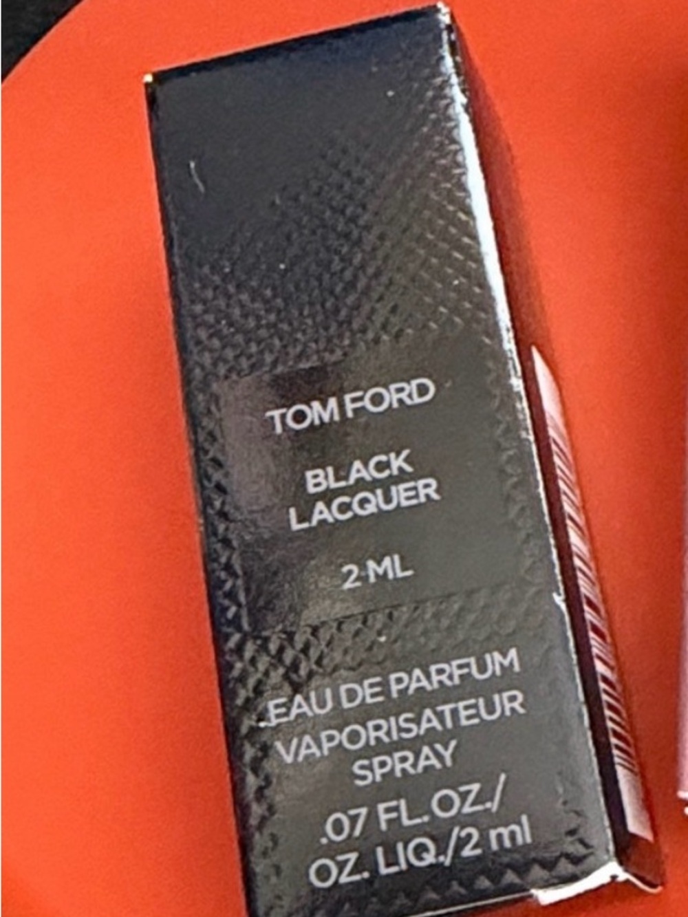 Tom Ford Black Lacquer Sample - Black